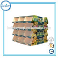 Promotional Cardboard Supermarket Fruits Vegetables Display